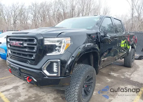 2021 GMC Sierra 1500 4Wd Short Box At4 z USA, uszkodzony, nr VIN 3GTP9EEL4MG134192
